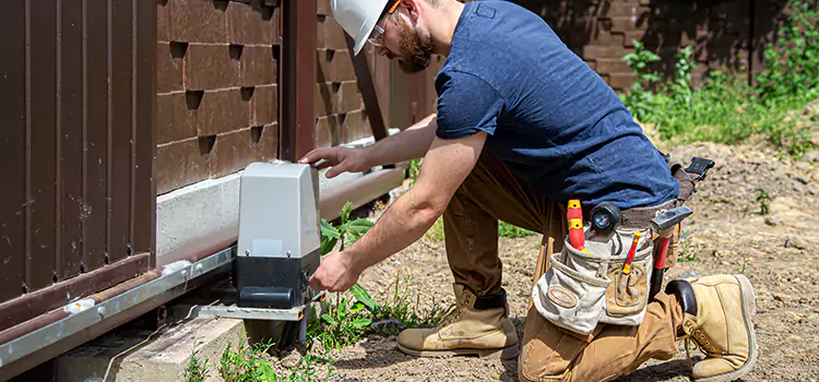 Electric Driveway Gate Installation Central Islip