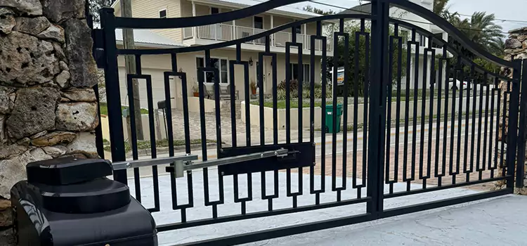 Swing Gate Opener with Keypad Central Islip